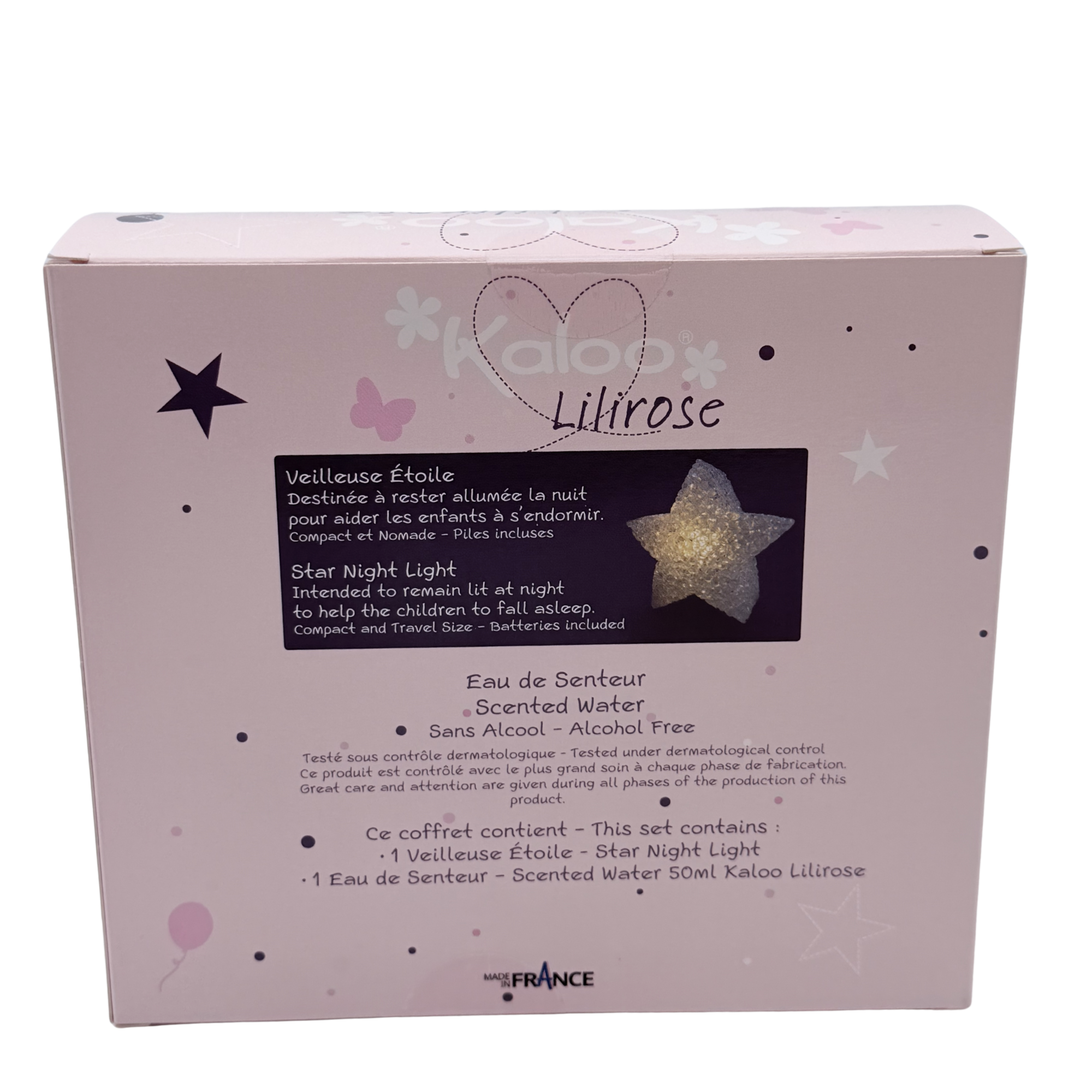 Coffret Veilleuse Étoile & Eau de Senteur 50 ml