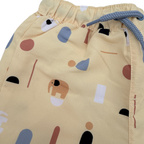 Short de bain jaune imprimé — 18 mois