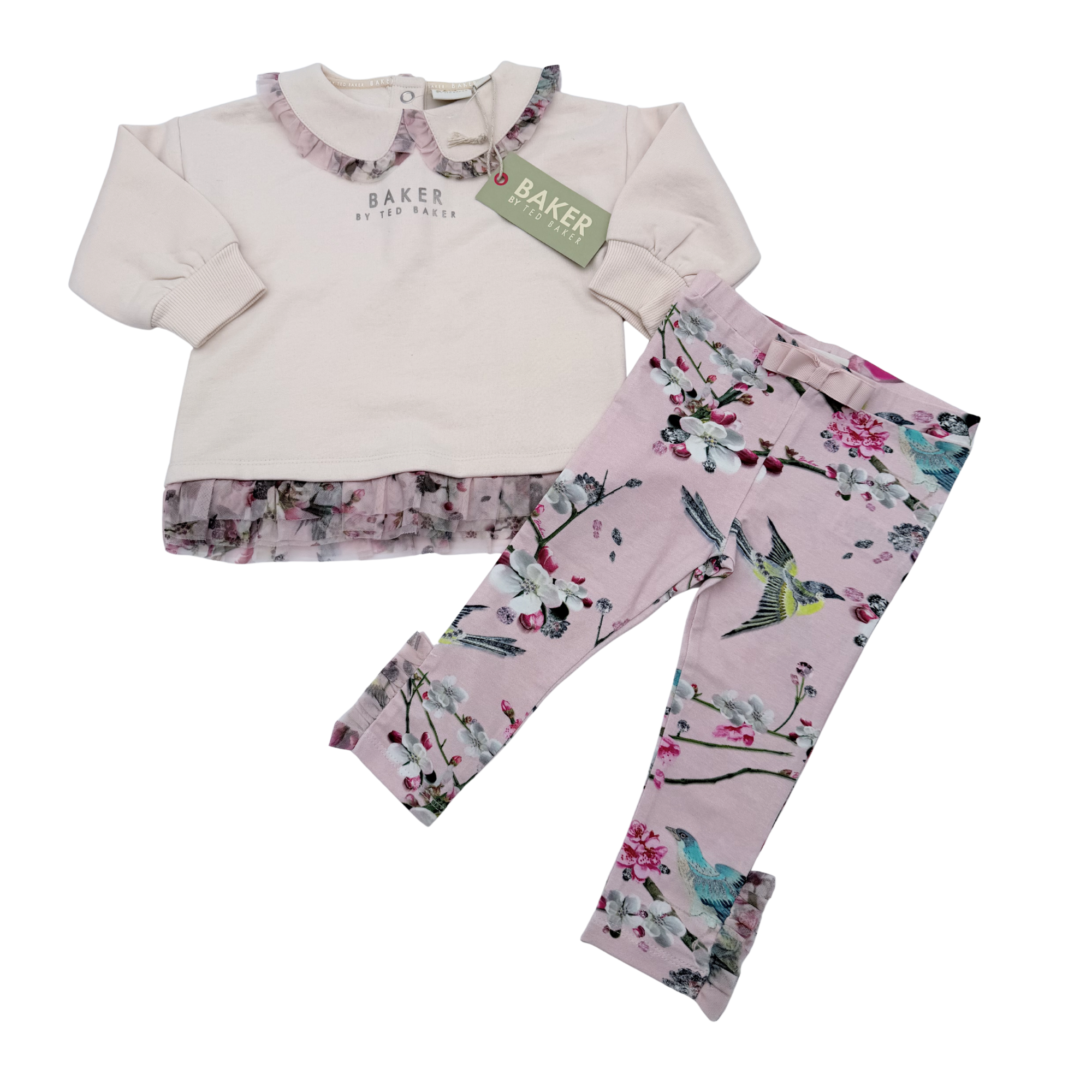 Ensemble fleuri Baker by Ted Baker — 9-12 mois