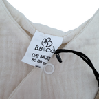 Gigoteuse bébé en gaze de coton écrue TOG1,6 — 0-6 mois