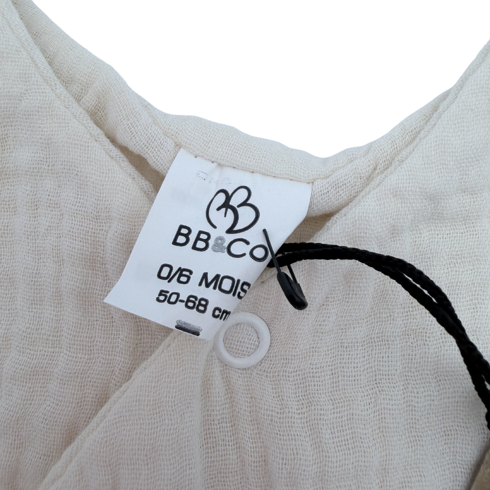 Gigoteuse bébé en gaze de coton écrue TOG1,6 — 0-6 mois