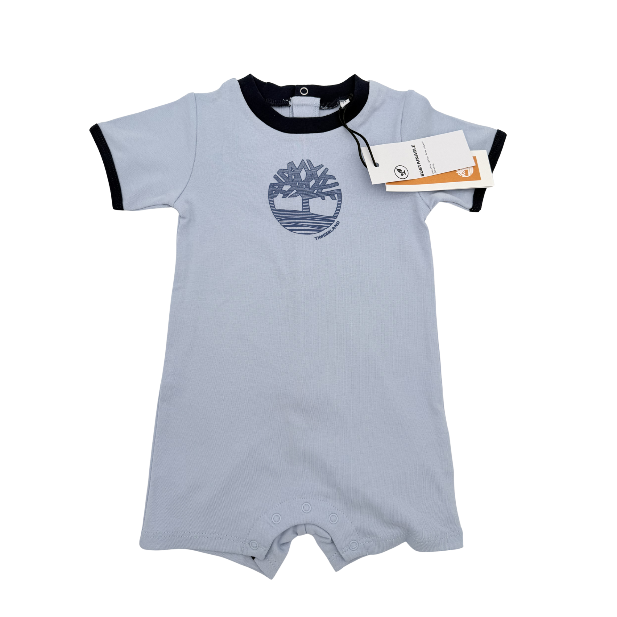 Combishort bleu ciel — 12 mois