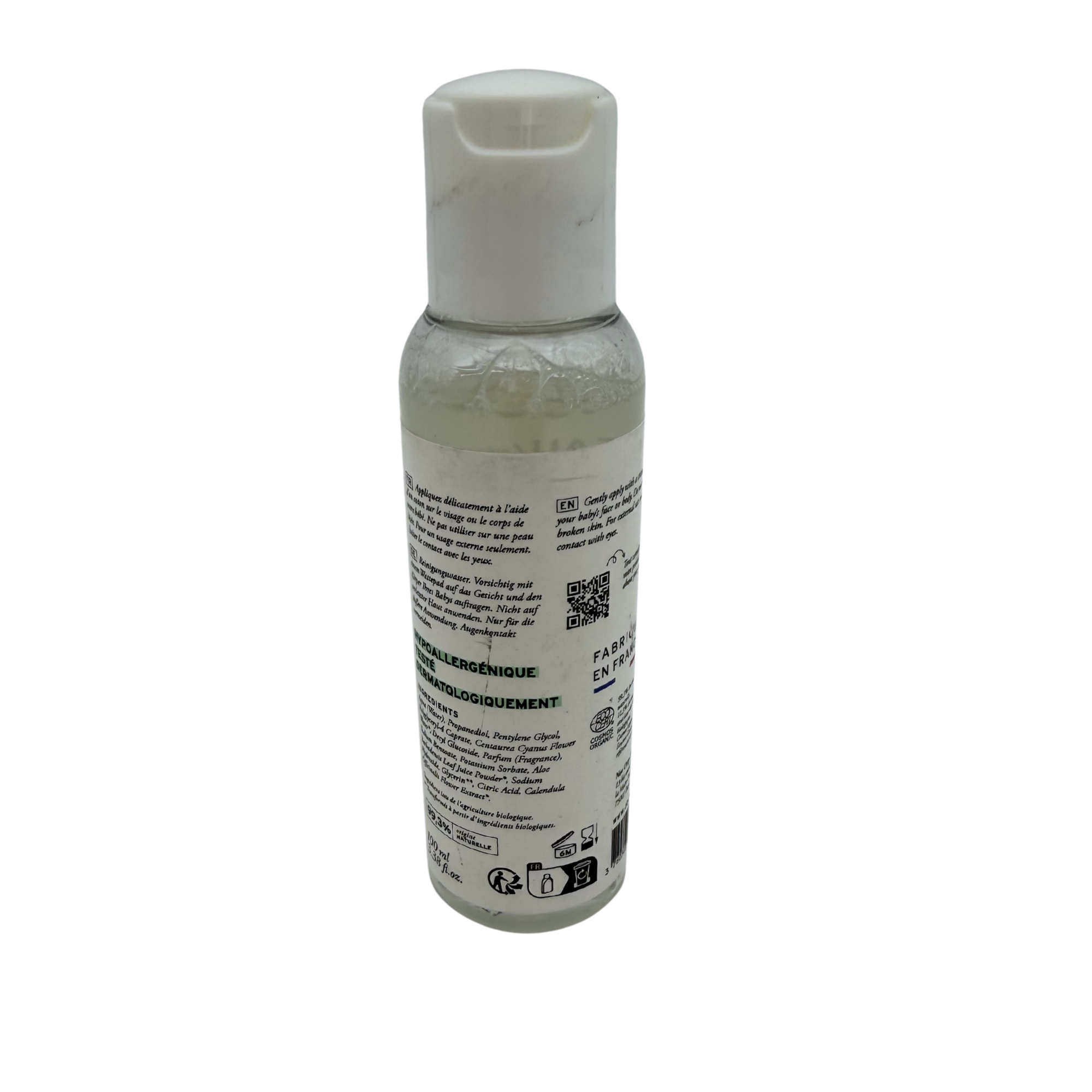 Eau nettoyante visage et corps — 100 ml