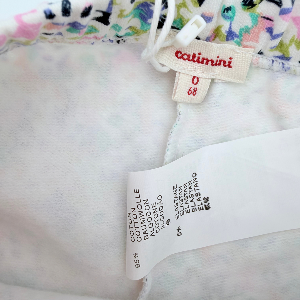 Legging à imprimé fleuri multicolore - 6 mois