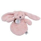Doudou plat lapin rose — 30 cm