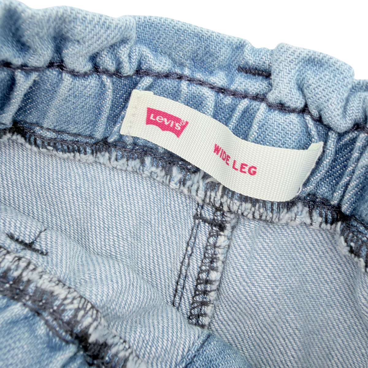 Jean enfant bleu coupe large - 9 mois