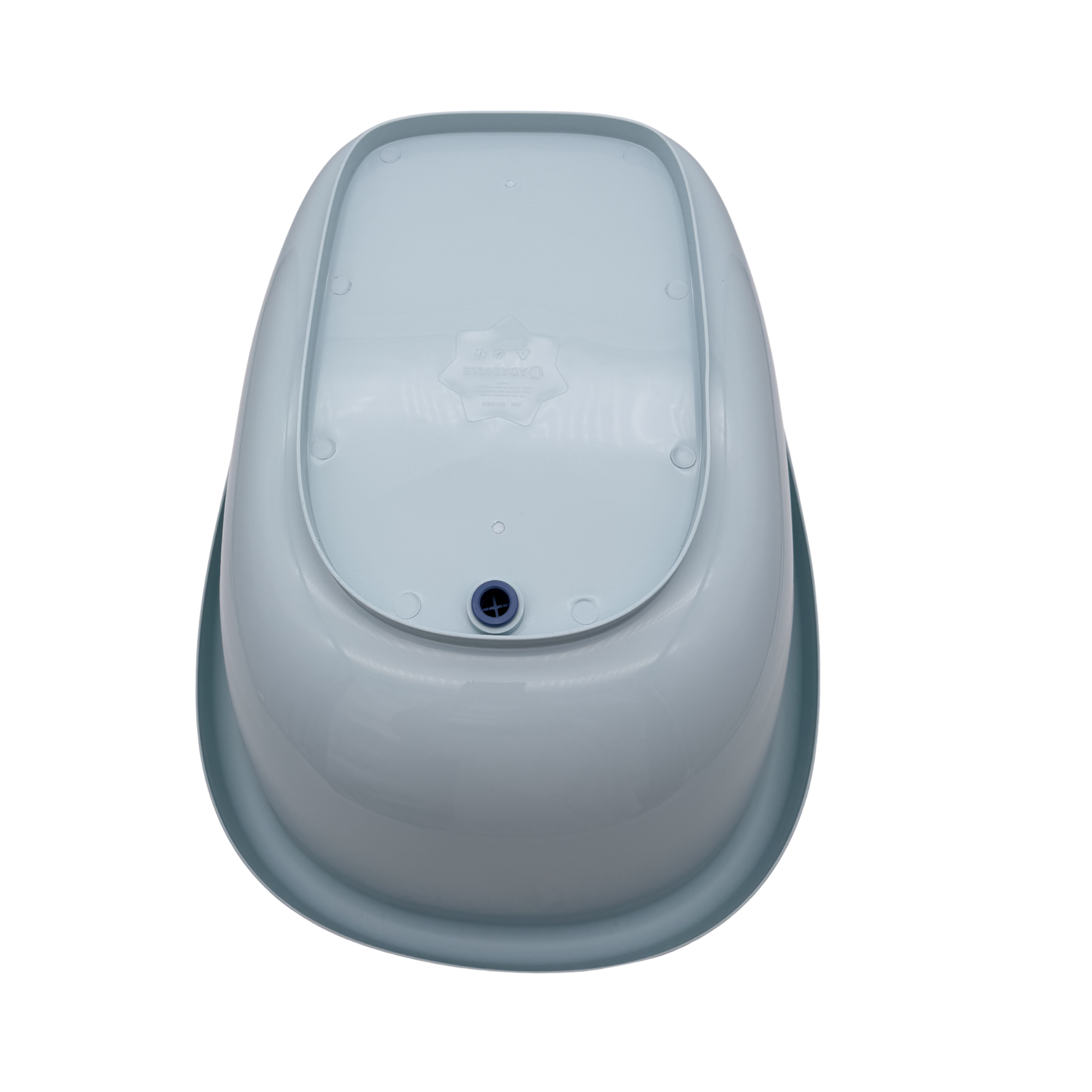 Baignoire bébé ergonomique bleu pastel