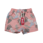 Short de bain tropical rose — 12 mois
