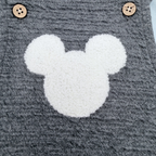 Ensemble salopette et t-shirt Mickey — 12 mois