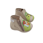Chaussons bébé beige Les Fables de La Fontaine – 19