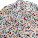 Chapeau bébé fleuri à nouer — 3-6 mois