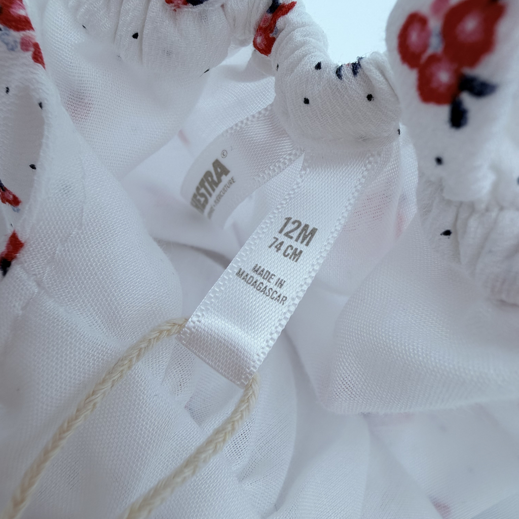 Robe imprimée petites fleurs — 12 mois