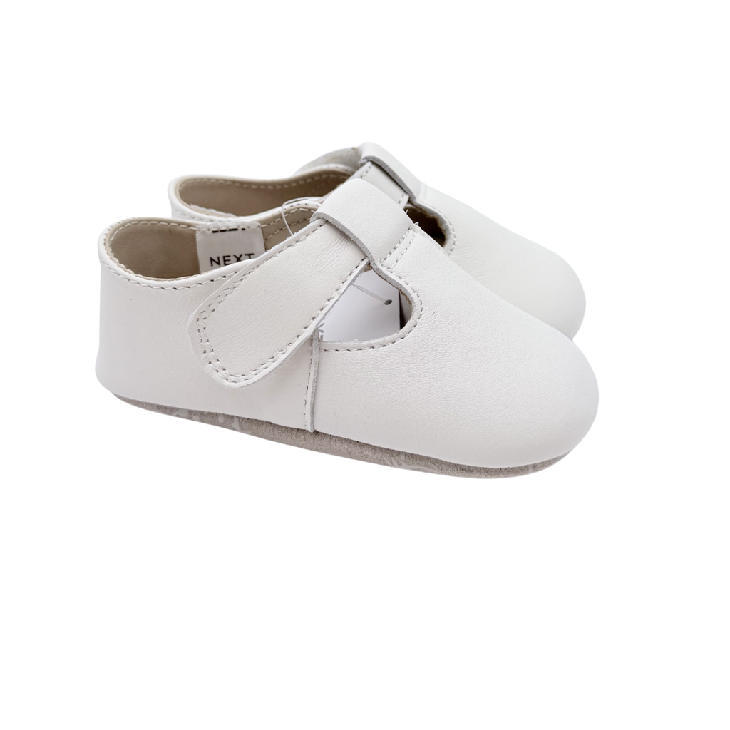 Chaussons blancs bébé - 18-24 mois