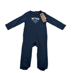 Pyjama bleu marine “Better together” — 12 mois