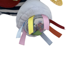 Peluche d'activités Léandre le lapin