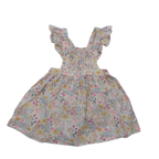 Robe bébé fleurie avec bloomer assorti - 12 mois