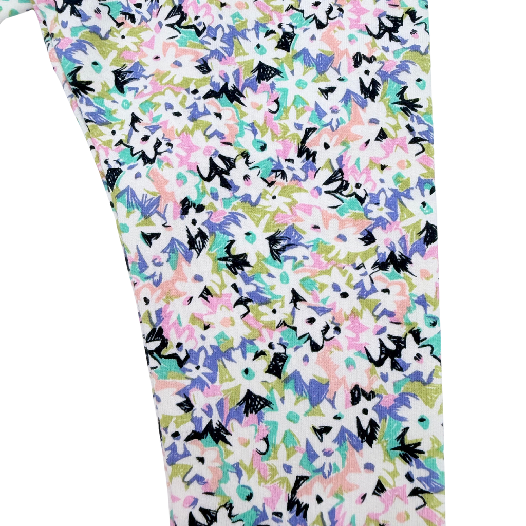 Legging à imprimé fleuri multicolore - 6 mois
