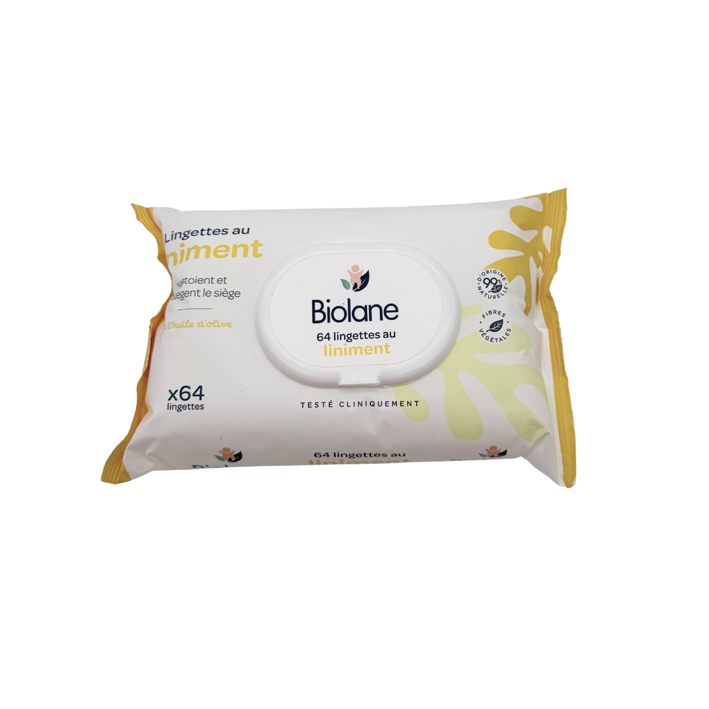 Paquet de lingettes au Liniment — x64