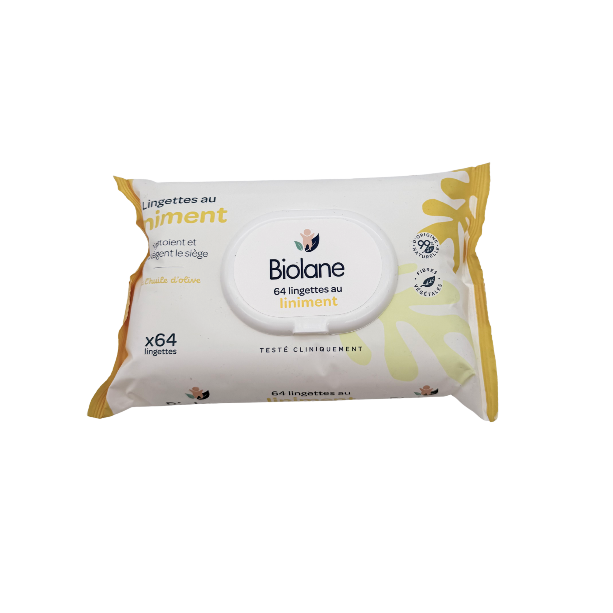 Paquet de lingettes au Liniment — x64