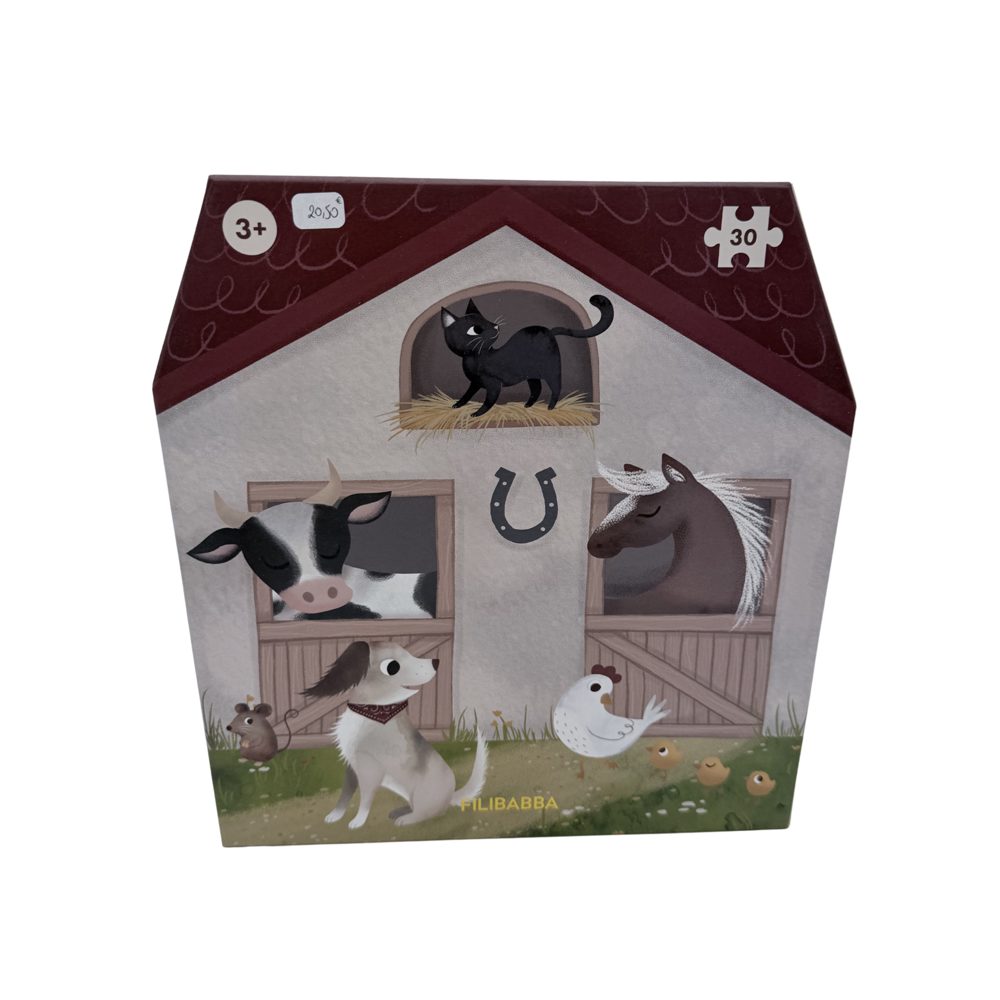 Puzzle animaux de la ferme – 30 pièces