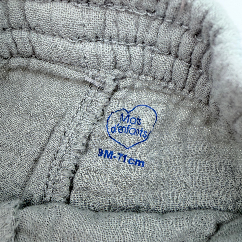 Short en gaze de coton - 9 mois