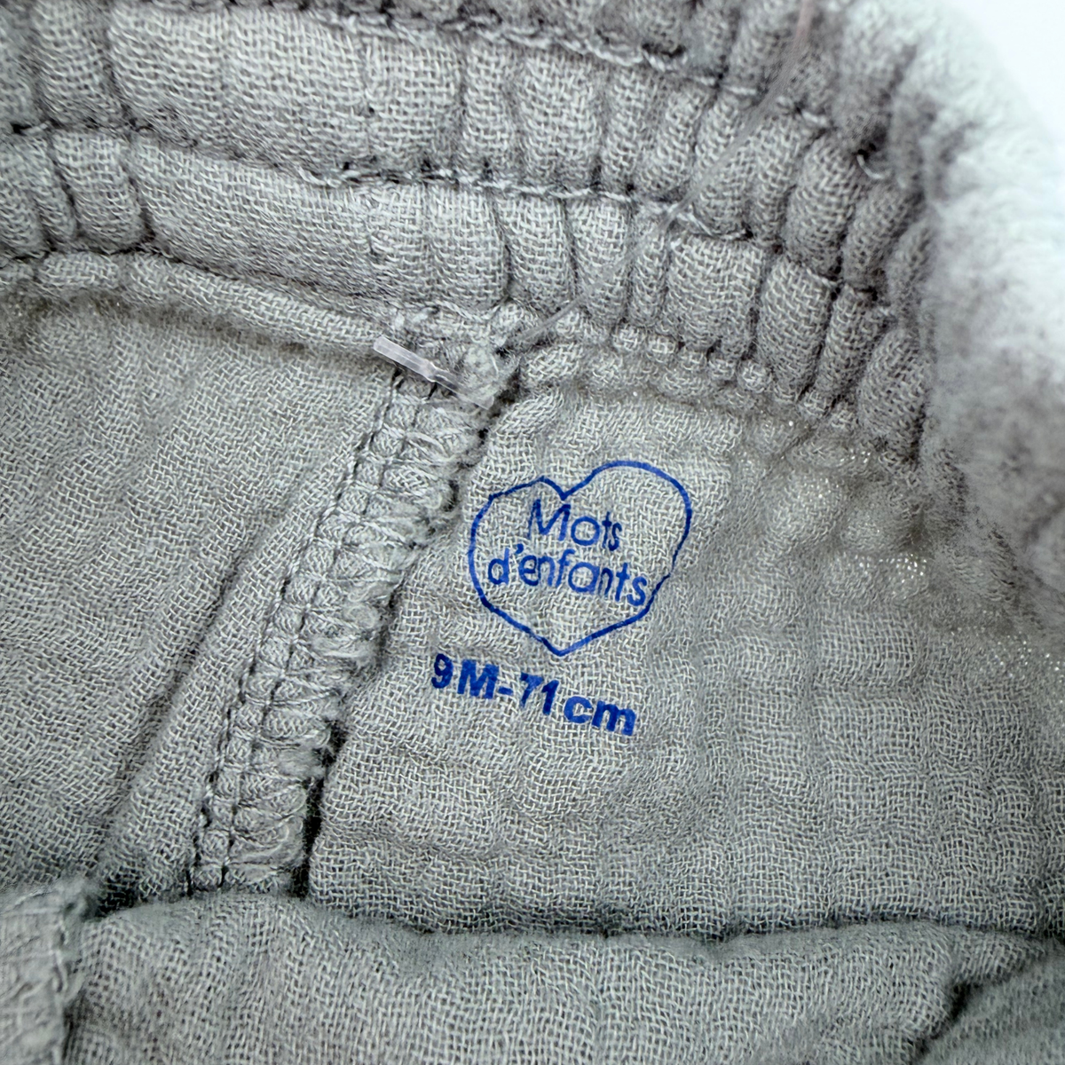 Short en gaze de coton - 9 mois