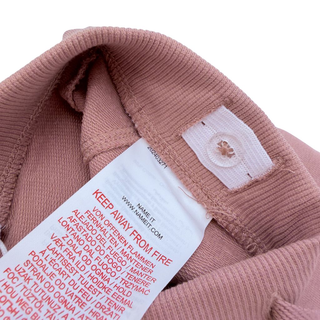 Ensemble bébé rose poudré — 3 mois