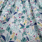 Robe fleurie verte et bleue — 24 mois