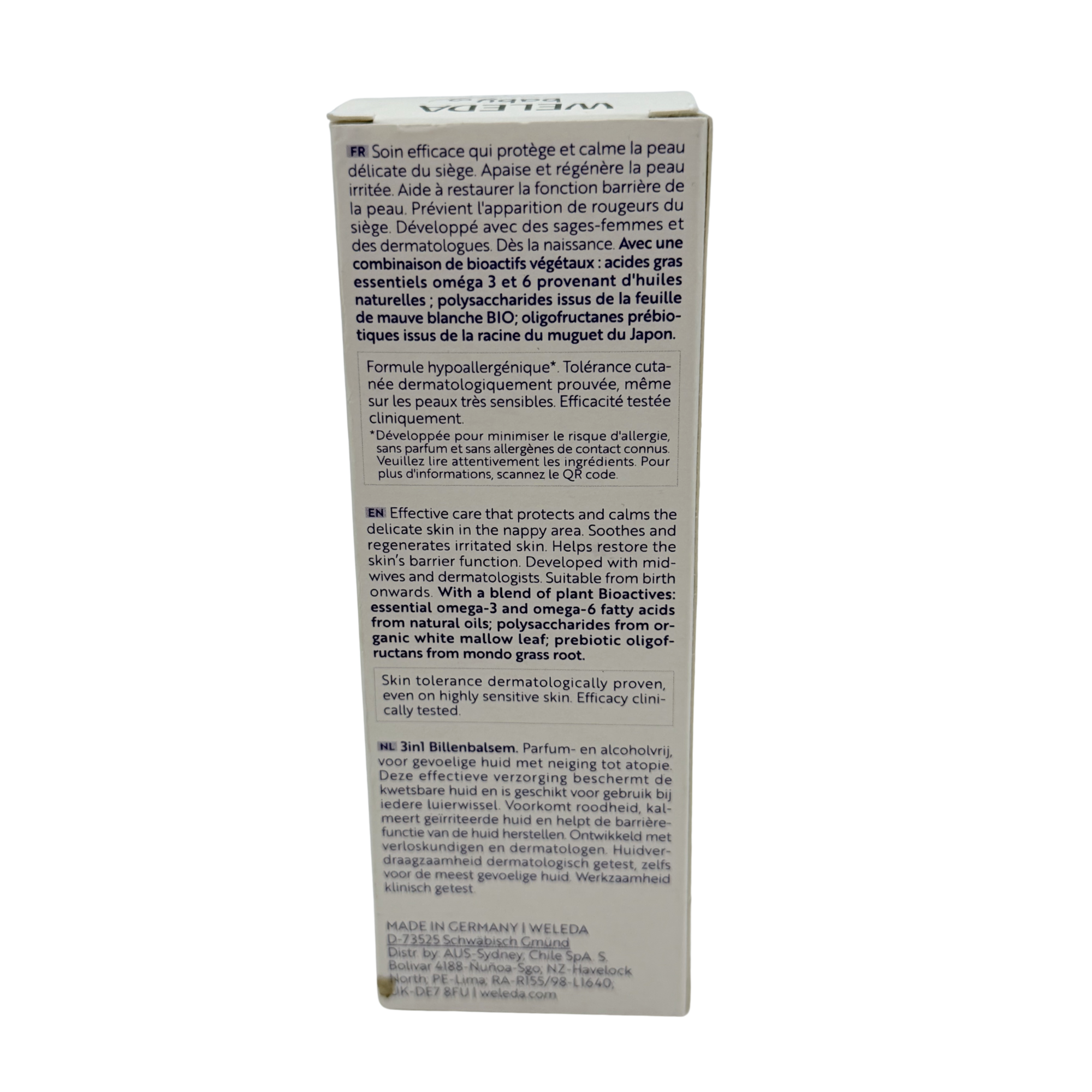 Crème pour le change peaux sensibles — 50 ml