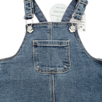 Robe salopette en jean — 12 mois