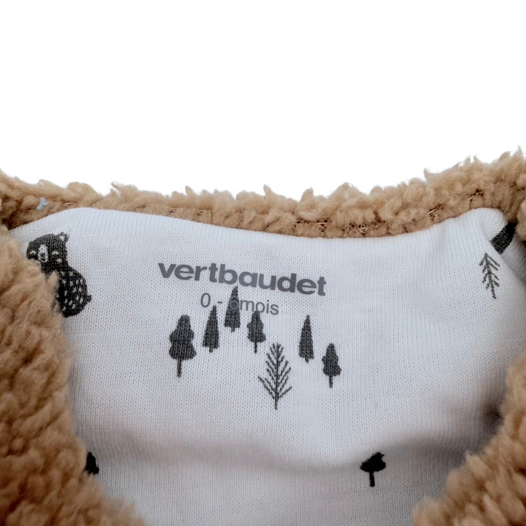 Gigoteuse camel en sherpa TOG 3 - 0-6 mois