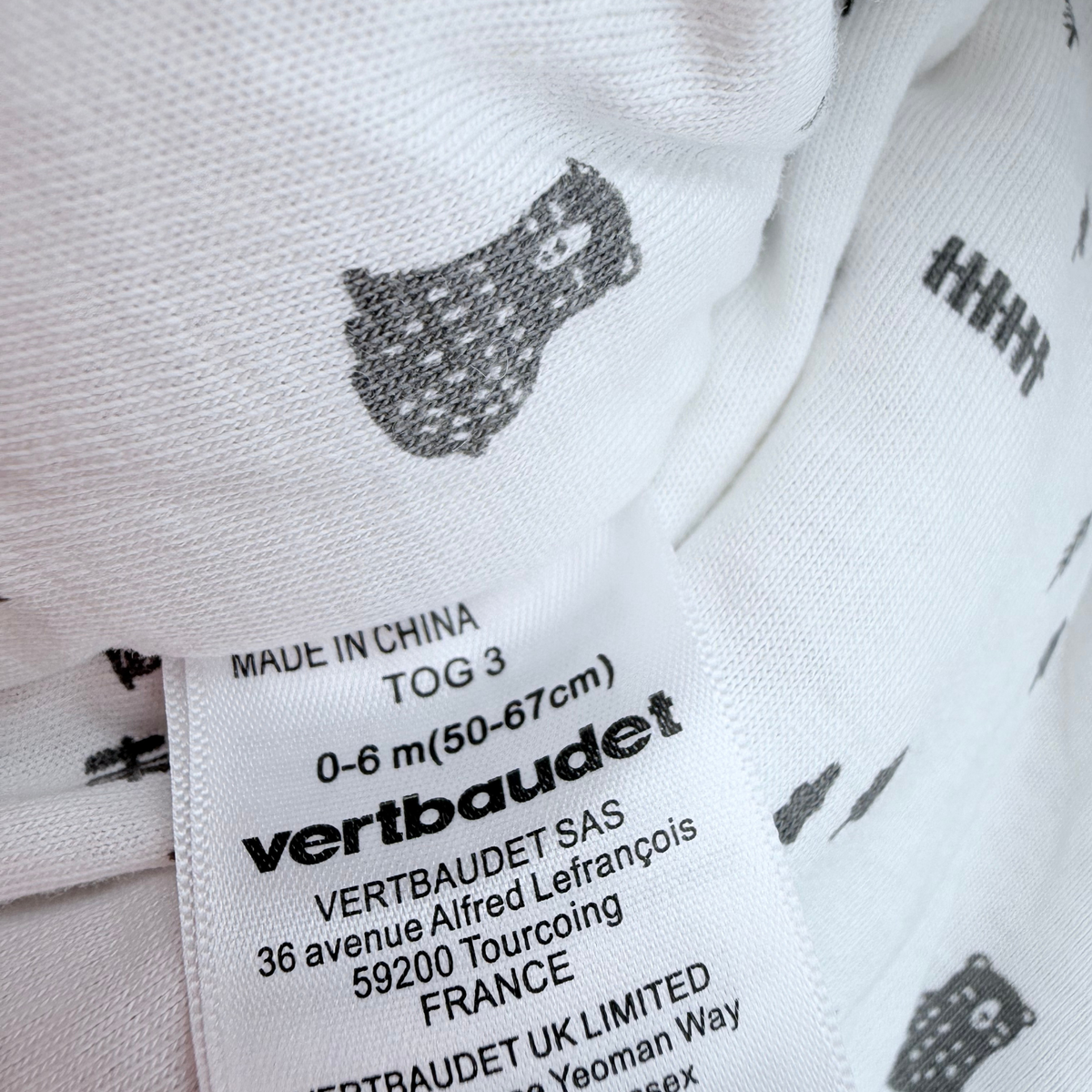 Gigoteuse camel en sherpa TOG 3 - 0-6 mois