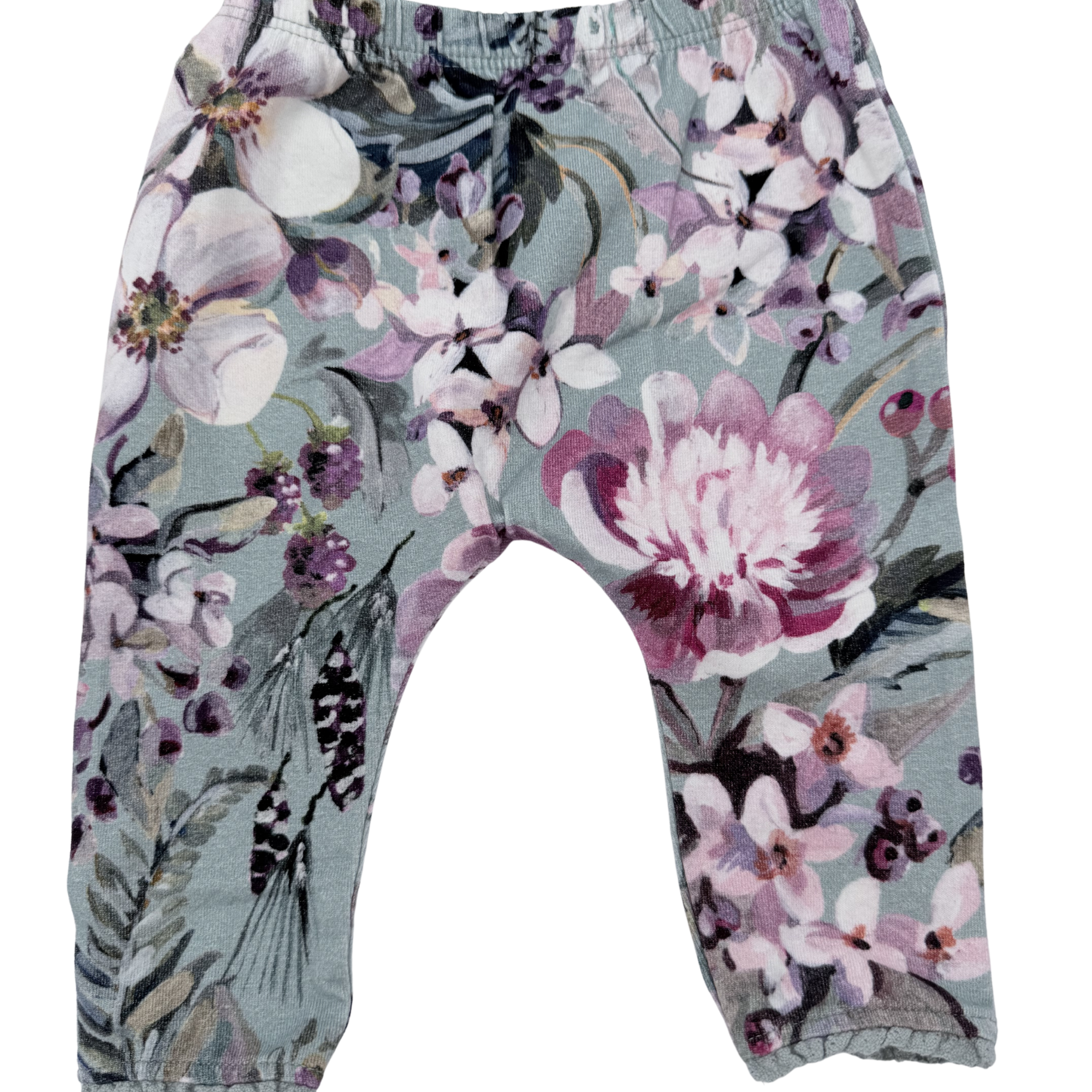 Ensemble fleuri 2 pièces — 0-3 mois