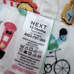 Short blanc imprimé Londres — 12-18 mois