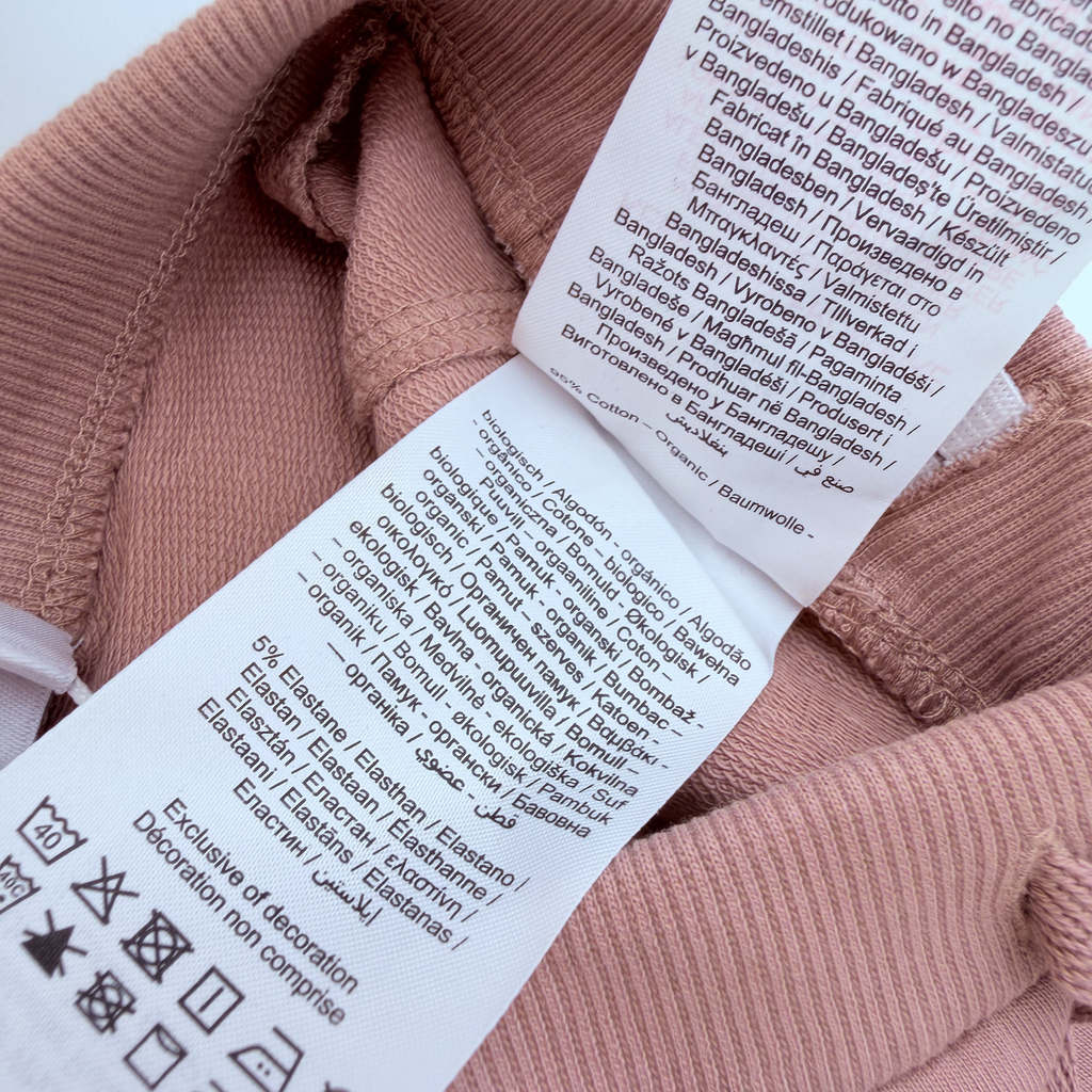 Ensemble bébé rose poudré — 3 mois
