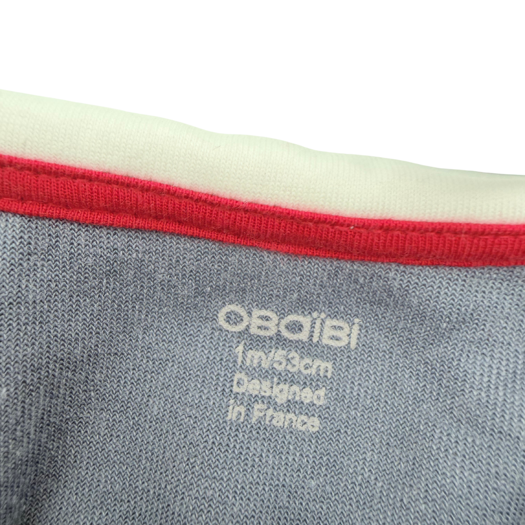 Pyjama bébé en velours gris motif cadeaux - 1 mois