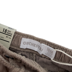 Pantalon en gaze de coton taupe — 18 mois