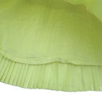 Robe plissée jaune — 18 mois