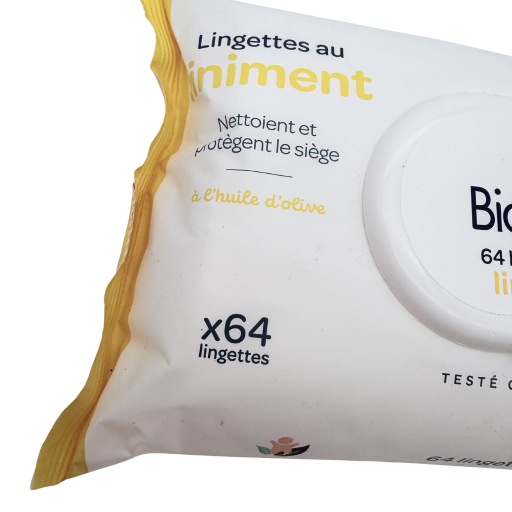 Paquet de lingettes au Liniment — x64