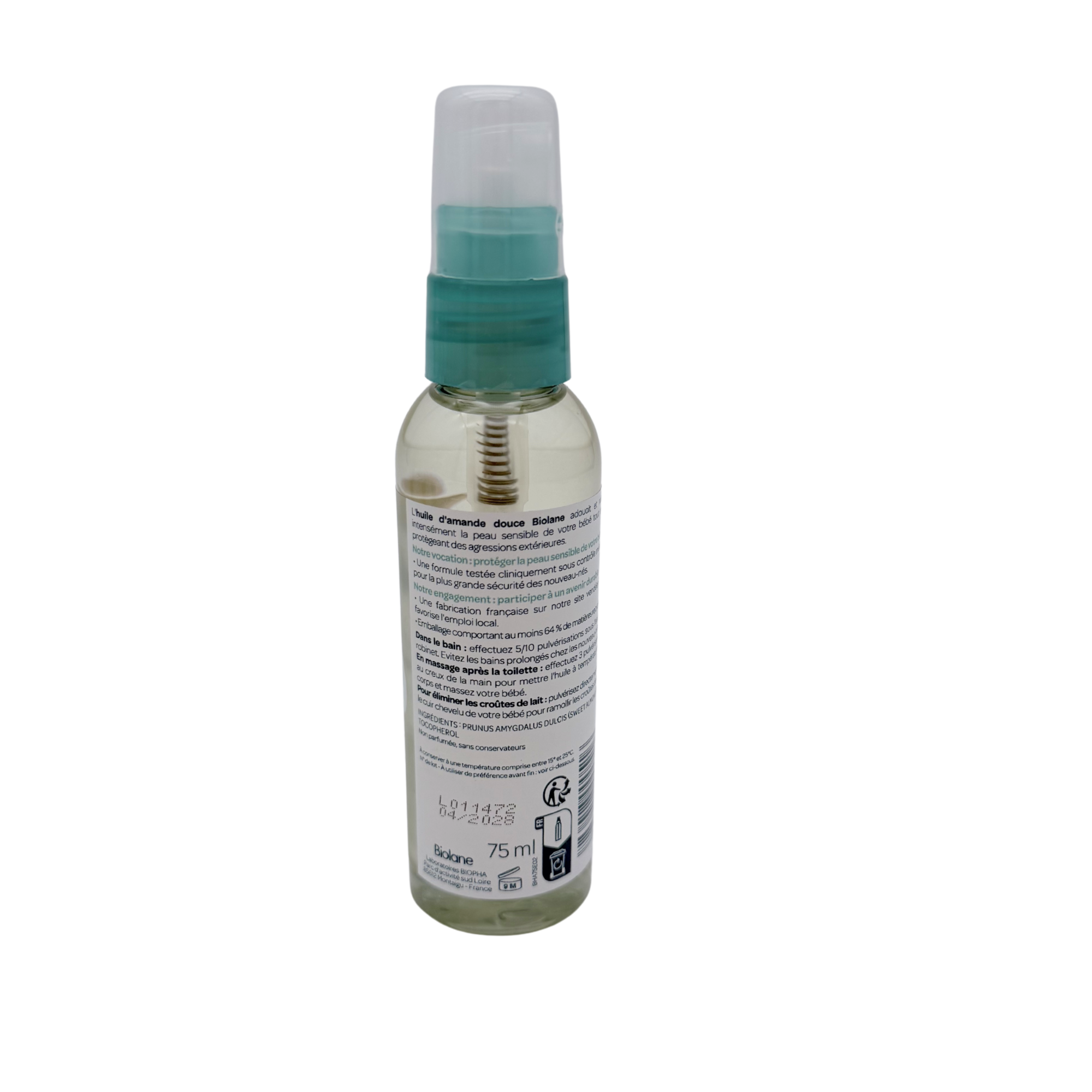 Huile d’amande douce — 75 ml