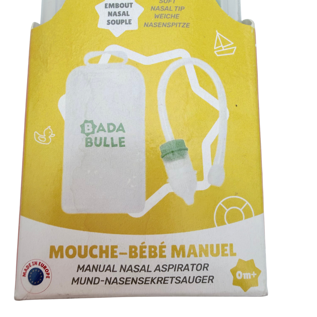 Mouche-bébé manuel avec embout nasal souple