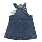 Robe salopette en jean — 12 mois