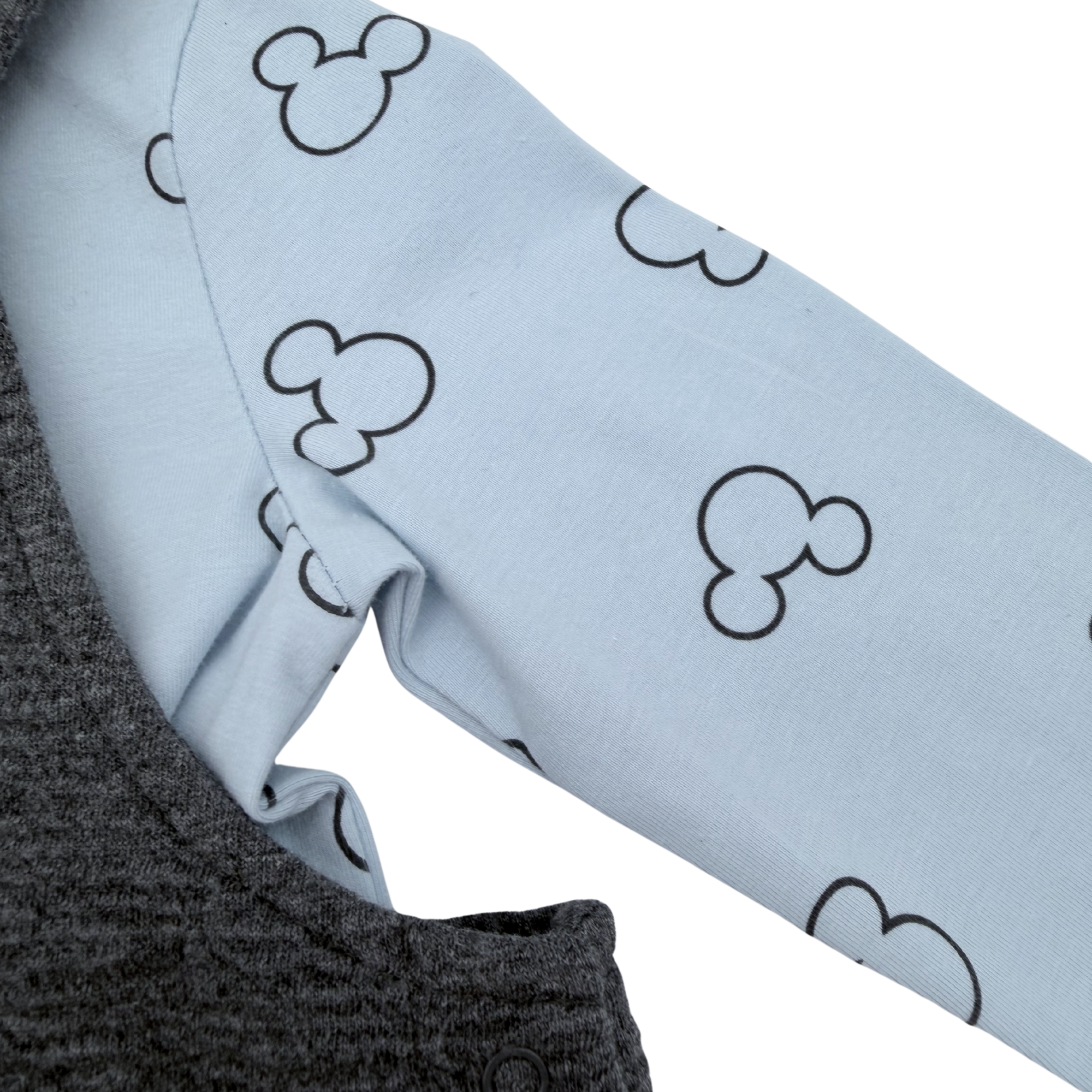 Ensemble salopette et t-shirt Mickey — 12 mois