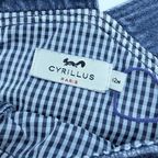 Salopette en jean bleu — 12 mois
