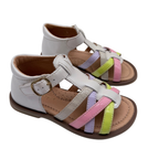 Sandales multicolores pastel — 25