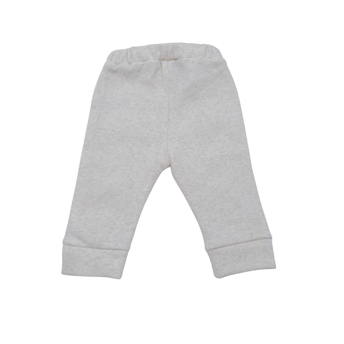 Pantalon beige chiné avec boutons décoratifs - 9 mois