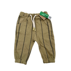Pantalon bébé rayé - 6 mois
