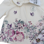 Ensemble fleuri 2 pièces — 0-3 mois