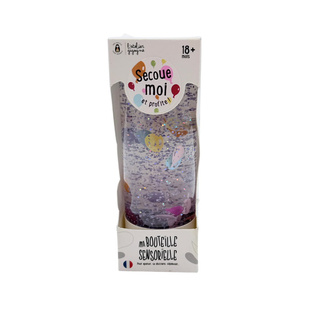 Bouteille sensorielle à secouer – dès 18 mois