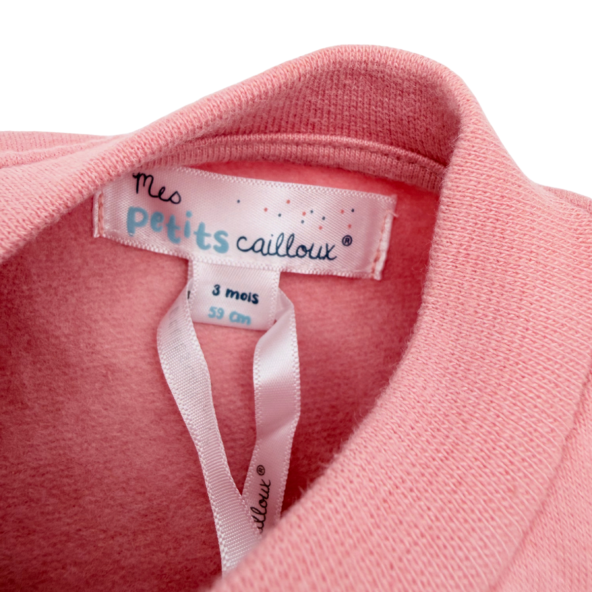 Ensemble bébé veste et pantalon rose - 3 mois